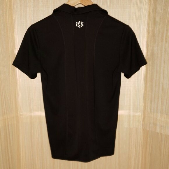 Puma Womens Black Athletic Polo Small - Picture 2 of 9